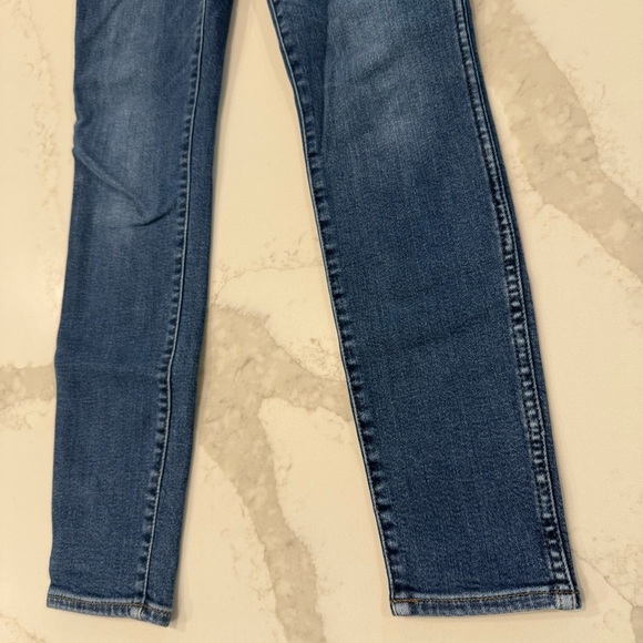 Madewell 10” High Rise Skinny Denim Jeans Women’s 26 Blue Classic Preppy Casual - Picture 2 of 9